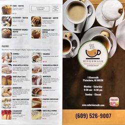 Riverwalk Cafe - Menu 1