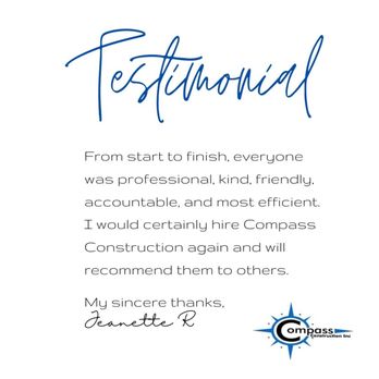Compass Construction - We're thankful to hear from our customers! - Damage Restoration Near Me - Spokane, Washington Compass Construction - We're thankful to hear from our customers! - Damage Restoration Near Me - Spokane, Washington