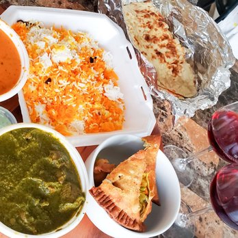 Cafe Maharani - Dinner for two ($49.99). Comes with two vegetarian samosas, rice, naan and two choices of entrees. - Indian Near Me - Honolulu, Hawaii Cafe Maharani - Dinner for two ($49.99). Comes with two vegetarian samosas, rice, naan and two choices of entrees. - Indian Near Me - Honolulu, Hawaii