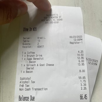 Sarabeth's Key West - Prices - American Near Me - Key West, Florida Sarabeth's Key West - Prices - American Near Me - Key West, Florida