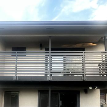 Neza Iron Works - 19 foot railing, powder coated - Fences & Gates Near Me - Oakland, California Neza Iron Works - 19 foot railing, powder coated - Fences & Gates Near Me - Oakland, California