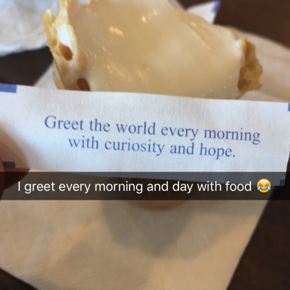 Seaport Buffet - Fortune from the fortune cookie they give you at the end of the meal - Buffets Near Me - Brooklyn, New York Seaport Buffet - Fortune from the fortune cookie they give you at the end of the meal - Buffets Near Me - Brooklyn, New York