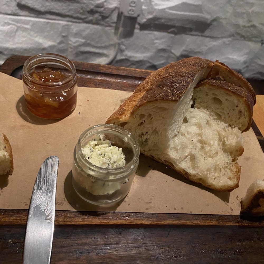 Bigfire - Bread. Was gummy and cold. And cold center. Not good. - American Near Me - Orlando, Florida Bigfire - Bread. Was gummy and cold. And cold center. Not good. - American Near Me - Orlando, Florida