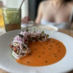 COTOA Restaurant - Shrimp ceviche