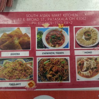 South Asian Mart - Restaurant menu - Indian Near Me - Pataskala, Ohio South Asian Mart - Restaurant menu - Indian Near Me - Pataskala, Ohio