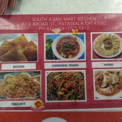 South Asian Mart - Restaurant menu