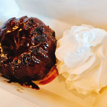 Chocolate Bash - Chocolate Lava Cake with Ice Cream (on the side) - Desserts Near Me - Irvine, California
