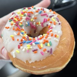 Dunkin' - Donut missing a decent portion of icing