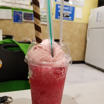 Raspados Zone - Strawberry Biospo - Shaved Ice Near Me - La Puente, California Raspados Zone - Strawberry Biospo - Shaved Ice Near Me - La Puente, California