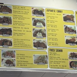 Menu Menu