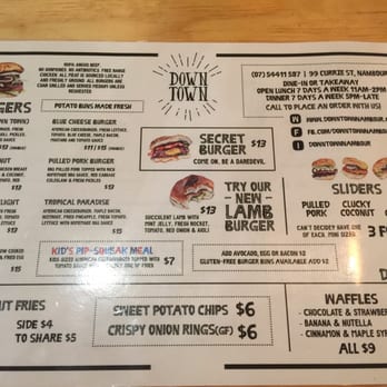 DownTown - Menu Shot! - Wine Bars Near Me - Nambour, QLD DownTown - Menu Shot! - Wine Bars Near Me - Nambour, QLD