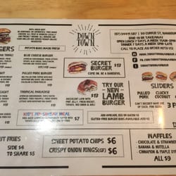 DownTown - Menu Shot!