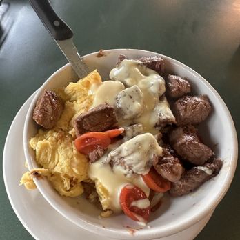 Metro Diner - Steak & Scramble Bowl - Diners Near Me - Terre Haute, Indiana