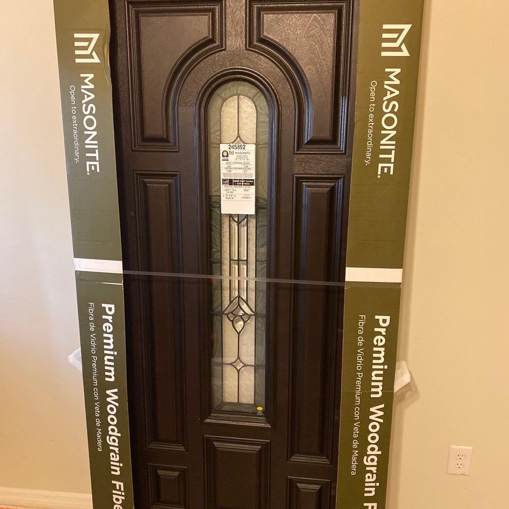 The door they sold us and let us down with. The door they sold us and let us down with.