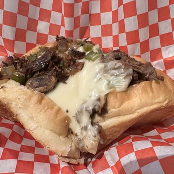 Philly Ya Belly - Philly Cheesesteak w/ onion, pepper, mushroom - Chicken Wings Near Me - Kirkland, Washington