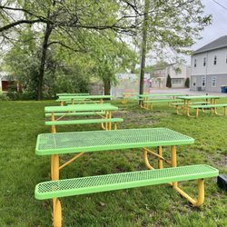 106th and College - Picnic benches