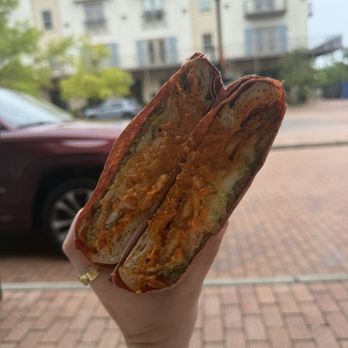 Mulberry Market - Spicy chicken Vodka Sandwich - Bagels Near Me - Baton Rouge, Louisiana Mulberry Market - Spicy chicken Vodka Sandwich - Bagels Near Me - Baton Rouge, Louisiana