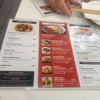 Noodle St - Menu - Noodles Near Me - Los Angeles, California