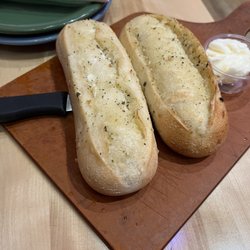 East Side Mario's - Complimentary bread and butter.