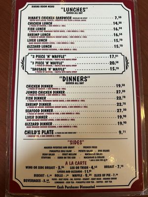 Menu photo 7 Dinah's Chicken Glendale, CA