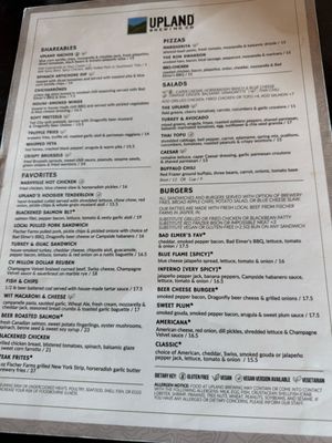 Menu photo 3 Upland Columbus Pump House Columbus, IN