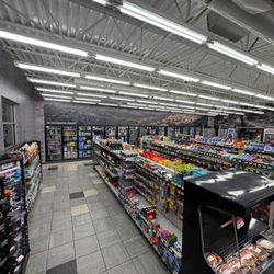 Kum & Go - Aisles of a Kum & Go in Owasso, Oklahoma.