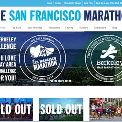 The EQEQ - The San Francisco Marathon website, mobile optimized!
