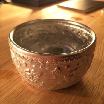 My Thai Restaurant - Beautiful water cup! - Thai Near Me - York, YOR