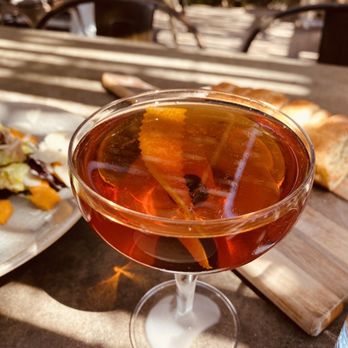 S Y Kitchen - Mitcher's Rye Manhattan - Italian Near Me - Santa Ynez, California