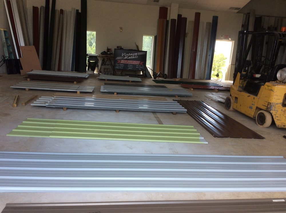 Slide of Vintage Metals