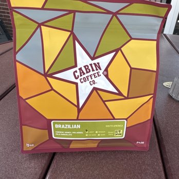 Cabin Coffee - Light roast Brazilian bean! - Coffee & Tea Near Me - Blairsville, Georgia