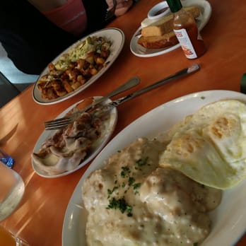 Original Breakfast House - Biscuits & gravy, egg white omelet and a super delicious cinnamon roll. - Breakfast & Brunch Near Me - Phoenix, Arizona Original Breakfast House - Biscuits & gravy, egg white omelet and a super delicious cinnamon roll. - Breakfast & Brunch Near Me - Phoenix, Arizona