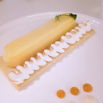 Le Jardinier - Passion fruit tart - French Near Me - Miami, Florida