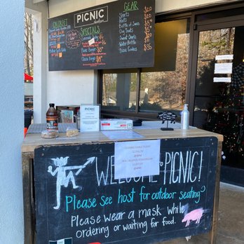 Picnic - Order to go at their outdoor kiosk! - Barbeque Near Me - Durham, North Carolina Picnic - Order to go at their outdoor kiosk! - Barbeque Near Me - Durham, North Carolina