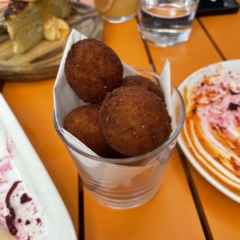 Bravas Bar de Tapas - Creamy Chicken , Ham & Gruyere Cheese Croquetas - Spanish Near Me - Healdsburg, California
