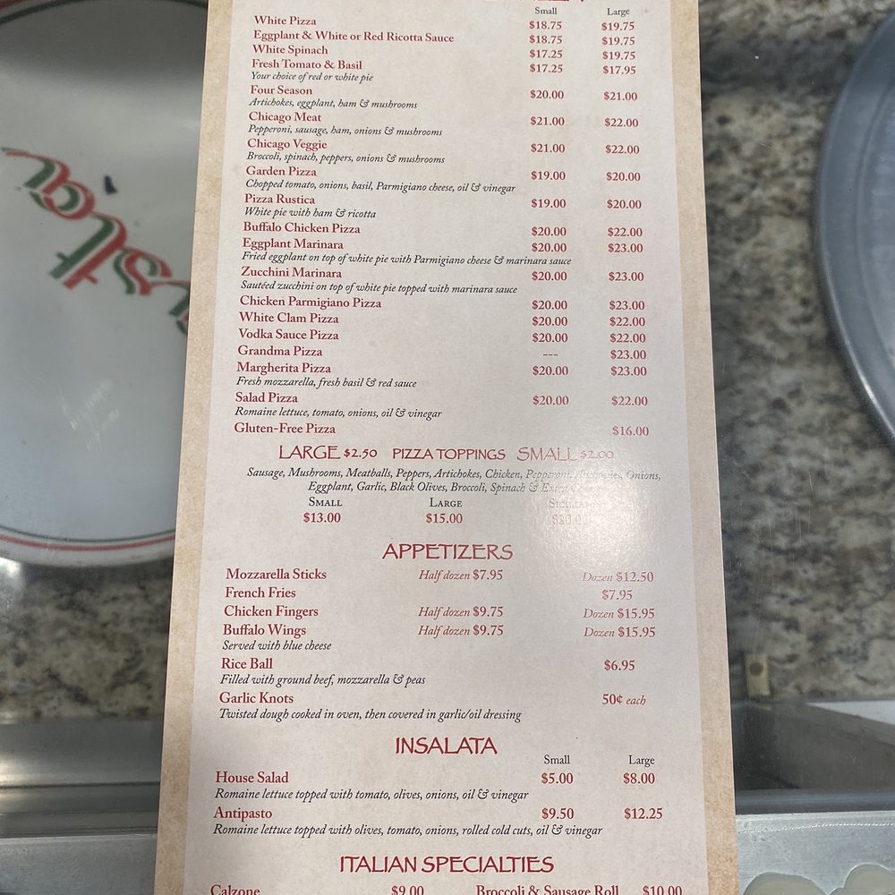 Joe's Pizza - Joes menu - Sandwiches Near Me - Martinsville, New Jersey