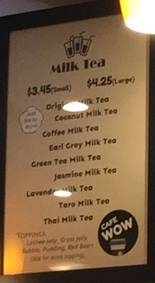 Menu photo 2 Café Wow State College, PA