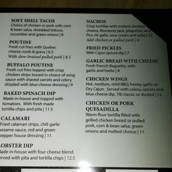 Billie Jax Grill & Bar - Small Plates - Bars Near Me - Whitby, Ontario