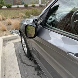 Canton Car Wash - Broken side mirror from Canton Carwash in Columbia, MD