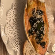 Photo of Rosalie Italian Soul - Houston, TX, United States. Baked SPINACH & RICOTTA MANICOTTI