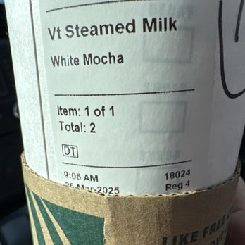 Starbucks - My sadly discontinued, white hot chocolate. - Coffee & Tea Near Me - Lake in the Hills, Illinois Starbucks - My sadly discontinued, white hot chocolate. - Coffee & Tea Near Me - Lake in the Hills, Illinois