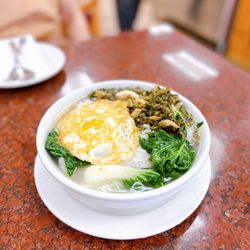 VIP Coffee & Cake Shop - Pickled Veggies w/ Pork Rice Noodle Soup