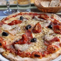 hotel restaurant chez jean paul - lecker Pizza