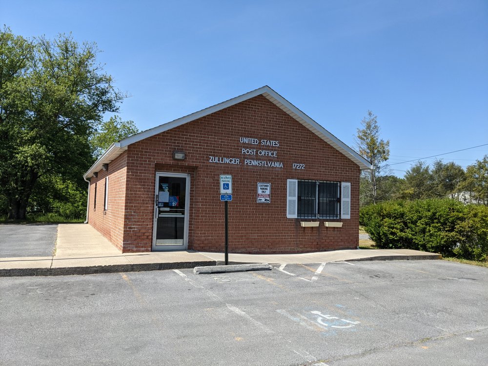 US POST OFFICE 5012 Buchanan Trl E, Zullinger, Pennsylvania Post