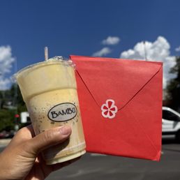 Iced egg coffee Iced egg coffee