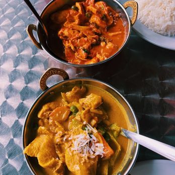 The Globe - Indian Tic-Tac Curry and Thai Coconut Curry-Hurry - Asian Fusion Near Me - Madison, Wisconsin