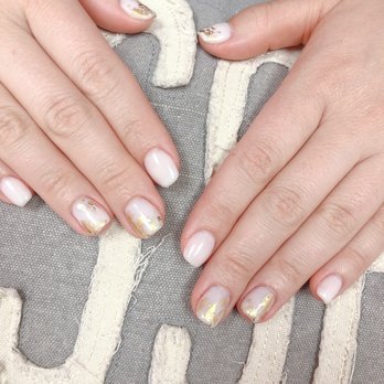 M2 Nail Lounge - Japanese gel and gold foiling for accent nails! Alice always does such a gorgeous job. - Nail Salons Near Me - Alhambra , California M2 Nail Lounge - Japanese gel and gold foiling for accent nails! Alice always does such a gorgeous job. - Nail Salons Near Me - Alhambra , California