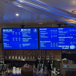 Roasting Plant Coffee - Menu