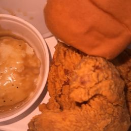 Chicken and mashed potatoes Chicken and mashed potatoes