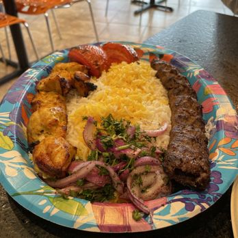 Boro Kabob - Chicken kabobs and kobideh (ground beef) - Persian/Iranian Near Me - Columbia, Maryland